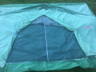 NR 1970s Vintage COLEMAN OASIS Canvas Cabin Tent 8470 - 722 12x9 Ships Worldwide 2