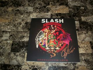 Slash Rare Signed Limited Edition 1000 Made Book Apocalyptic Love Guns N ' Roses 4
