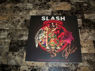 Slash Rare Signed Limited Edition 1000 Made Book Apocalyptic Love Guns N ' Roses 5