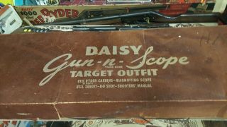 Vintage Daisy Red Ryder No.  111 Model 40 Carbine Air Gun - N - Scope