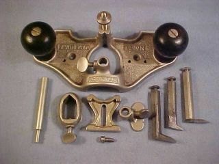 Vintage Stanley No.  71 Type 11 (1939 - 1941) Open Throat Router Plane,  Box & Inst 2