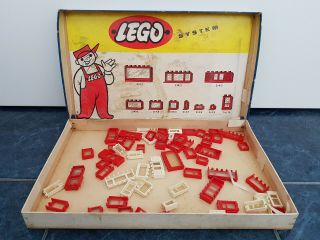 Lego Rare Dealer Box Vintage Old 50 