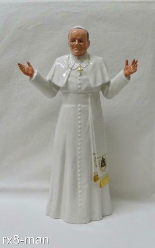 Vintage Royal Doulton Figurine His Holiness Pope John Paul Ii Hn 2888