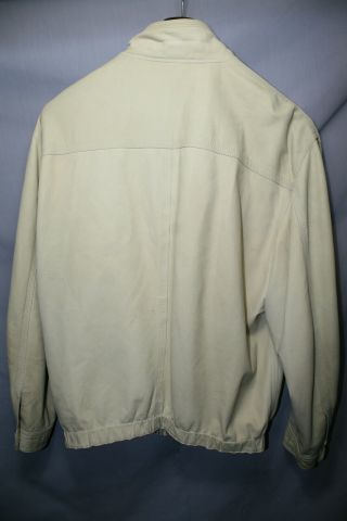 Vintage Giorgio Armani mens leather jacket 4