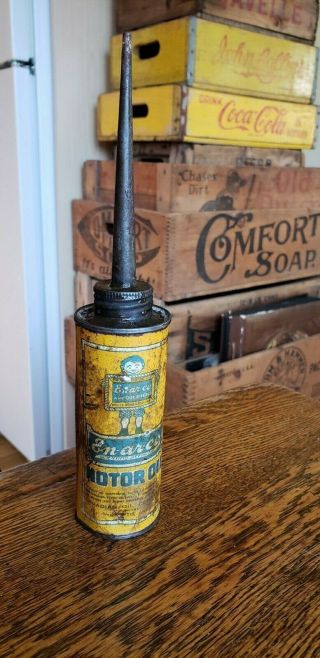 Vintage Advertising En - Ar - Co Motor Oil Oiler