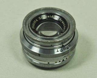 Vintage Robot Camera Lens Xenon 1:1.  9/40 Schneider - Krauznach Lens Needs Cla