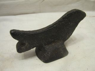 Antique Cast Iron Bird Shooting Gallery Knock Down Target Figural Carnival 3