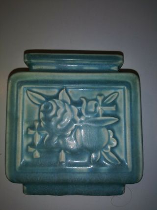 Vintage Rookwood Art Pottery Blue Retro Deco Vase 6474