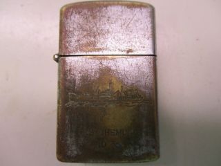 U.  S.  Navy Souvenir Lighter U.  S.  S.  Chemung AO 30 Made by Prince MFG Co. 3