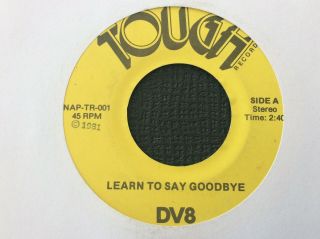Rare Punk Rock - Dv8 - Learn To Say Goodbye - 1981 Us Tough Vg,