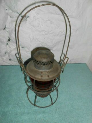 Vintage Armspear Mfg Co Erie Rr.  Lantern Made In Usa
