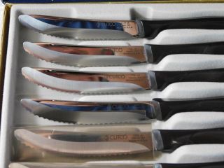 Vtg Cutco 1759 Steak Kitchen Knife Knives Set of 8 4