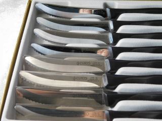 Vtg Cutco 1759 Steak Kitchen Knife Knives Set of 8 7