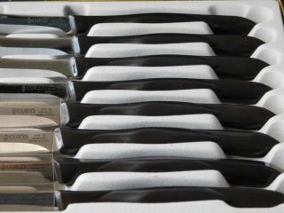 Vtg Cutco 1759 Steak Kitchen Knife Knives Set of 8 8