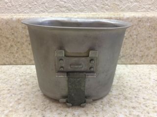 Vintage WWII 1945 US ARMY VOLLWRATH Canteen with cover & cup 6