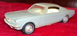 Never Reissued Vintage Annual Amt 1966 Ford Mustang Gt Fastback Stock Builder