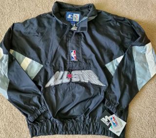 Vintage Starter 1996 NBA All Star Game Weekend pullover jacket NWT RARE 2