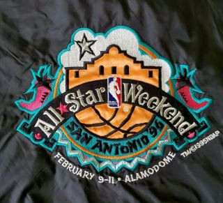 Vintage Starter 1996 NBA All Star Game Weekend pullover jacket NWT RARE 5