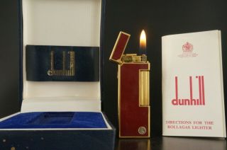 Dunhill Rollagas Lighter - Orings Vintage W/box 901