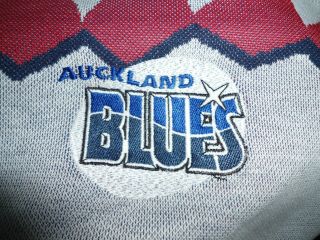 VINTAGE AUCKLAND BLUES CANTERBURY 1997 ZEALAND RUGBY JERSEY SHIRT 2XL 2