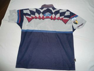 VINTAGE AUCKLAND BLUES CANTERBURY 1997 ZEALAND RUGBY JERSEY SHIRT 2XL 4