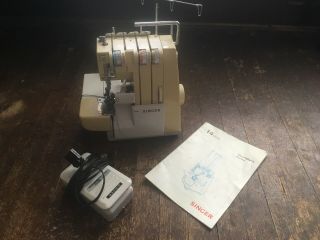 Vintage Singer Model 14u Sewing Machine Serger | 14u52a | Great