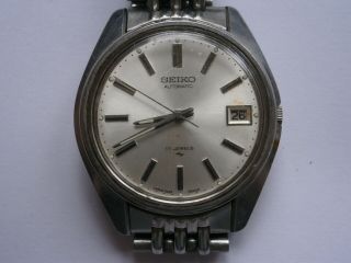 Vintage Gents Wristwatch Seiko Automatic Automatic Watch Spares 7005 A