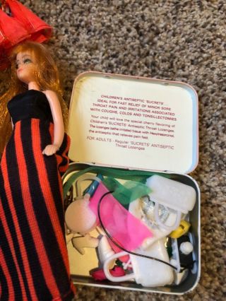 Vintage Fashion Doll Wardrobe Case 1960s