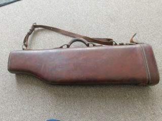 Vintage Leather Gun Case 4