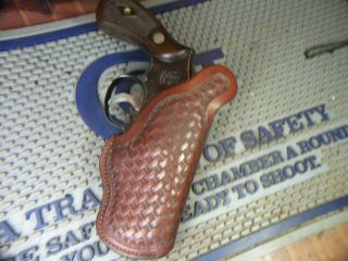 Heiser Tooled Vintage Holster,  S&w K,  2 1/2