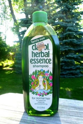 Vintage Clairol Herbal Essence Shampoo 15 Oz Full Family Size Normal