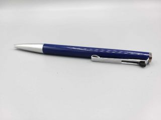 Vintage Montblanc No.  782 Ballpix Side Slice Mechanism Ballpoint Pen Blue