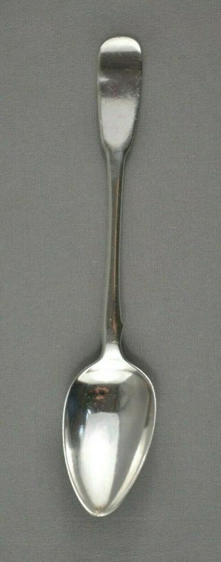 Antique Quebec,  Montreal Saloman Marion Pre - 1830 Sterling Silver Canadian Spoon