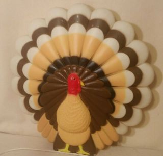 Vintage Blowmold/ Blow Mold Thanksgiving Turkey
