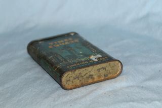 Vintage TIMES SQUARE Tobacco Pocket Tin 4