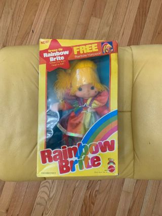 Vintage 1983 Rainbow Brite Tickled Pink Dress Up Doll 10 Inch Doll