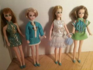 Vintage topper dawn dolls in HTF fashions 2