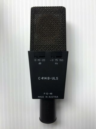 AKG C414 B - ULS Large Diaphragm Condenser Microphone - Classic - Vintage - 2