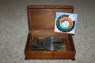 Vintage Reuge Music Box With Lara 