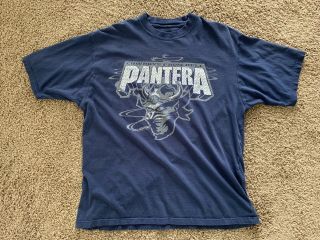 Vintage 1997 Pantera Trendkill Tour T - Shirt Metal Concert Band Tee