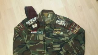 Syrian Army SAA vintage camouflage commandos bdu camo shirt jacket only 3