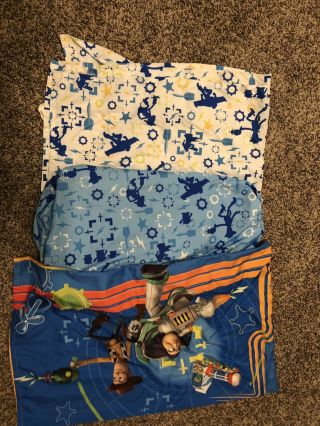 Rare Little Tikes Toy Story Buzz Toddler Bed With Toy Story Bedding 5