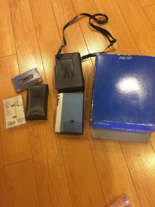 Vintage Sony Walkman TPS - L2 Box,  Case,  Cassette Holder,  & Demo Tapes 2