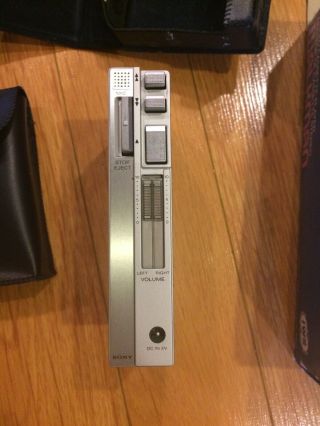 Vintage Sony Walkman TPS - L2 Box,  Case,  Cassette Holder,  & Demo Tapes 5