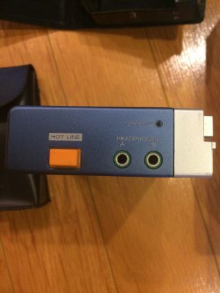 Vintage Sony Walkman TPS - L2 Box,  Case,  Cassette Holder,  & Demo Tapes 7