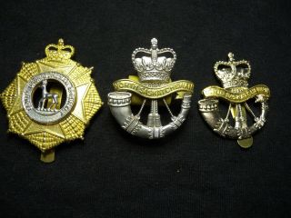 South Saskatchewan,  North Saskatchewan Regiment Post Ww Ii Cap Badges Variants