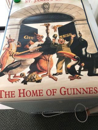 Vintage 1959 Guinness Beer Poster No.  14 John Gilroy Rare 6