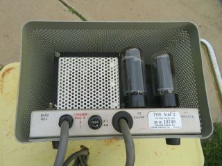 Vintage Collins 516f - 2 Power Supply Complete In Metal Case