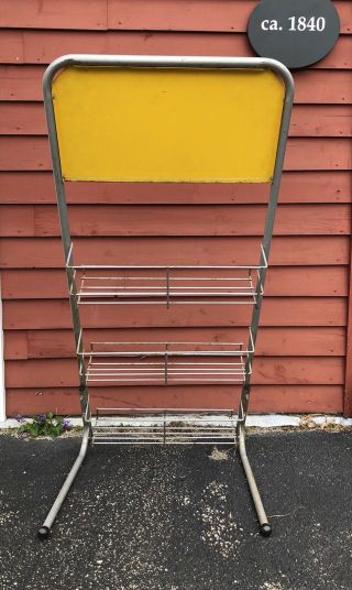 Vintage PENNZOIL Safe Lubrication Motor Oil Can Rack Display Sign 41 