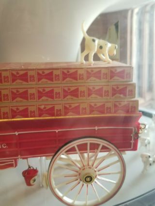 Vintage Budweiser Clydesdale Carousel Grwat.  Great for a Bar 4